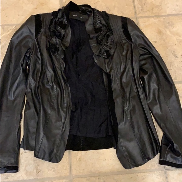 Elie Tahari Jackets & Blazers - Elie Tahari leather jacket